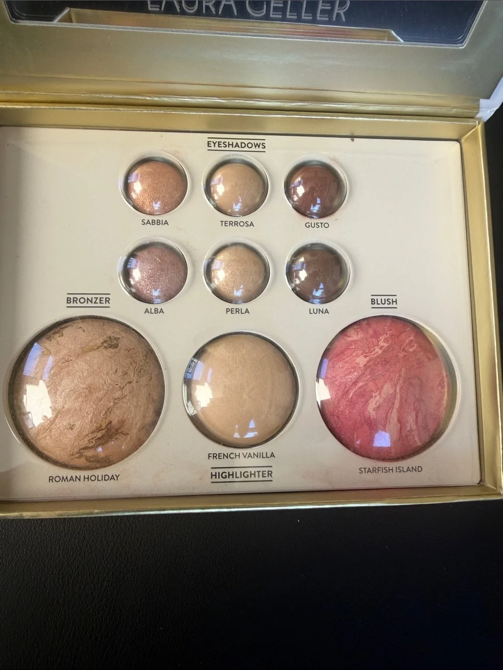 Laura Geller Tuscan Dreams Baked Face & Eye Palette New in Box
